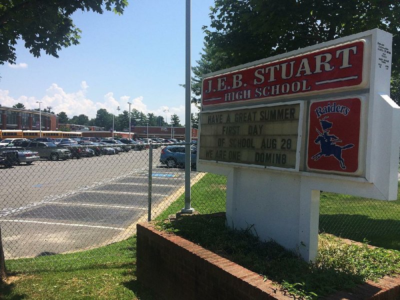 The School Board in Falls Church, Va., has voted to change the name of J.E.B. Stuart High School, which was named for the slave-holding Confederate general, who was born in Virginia and died at age 31 after a battle on the outskirts of Richmond.