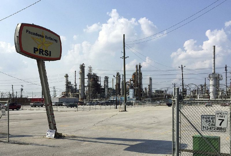 The Petrobras oil refinery in Pasadena, Texas, is one of many plants that sit along a petrochemical and refinery corridor near Houston’s seaport. 