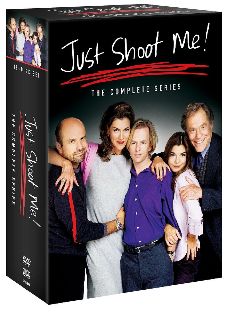 DVD case for The complete series of Just Shoot Me