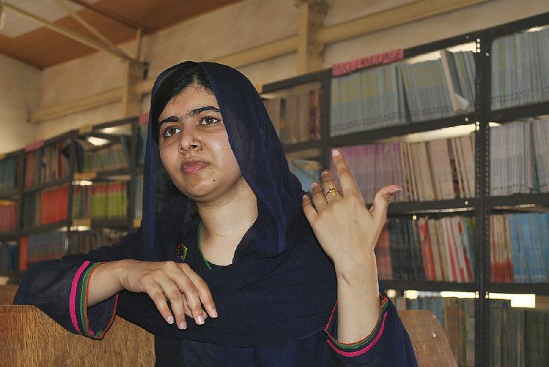 The Oxford-bound Malala Yousafzai, shown July 18, has become something of a touchy subject back in her home country.

