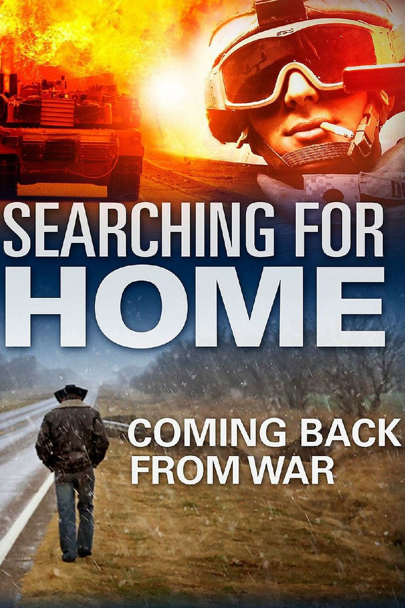 Poster for The documentary "Searching for Home, Coming Back From War" 