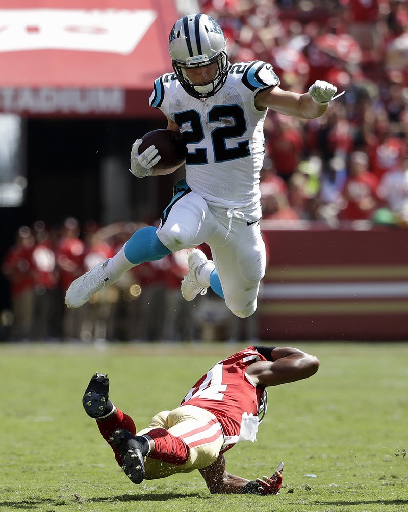 PHOTOS: Game action shots from Panthers-49ers