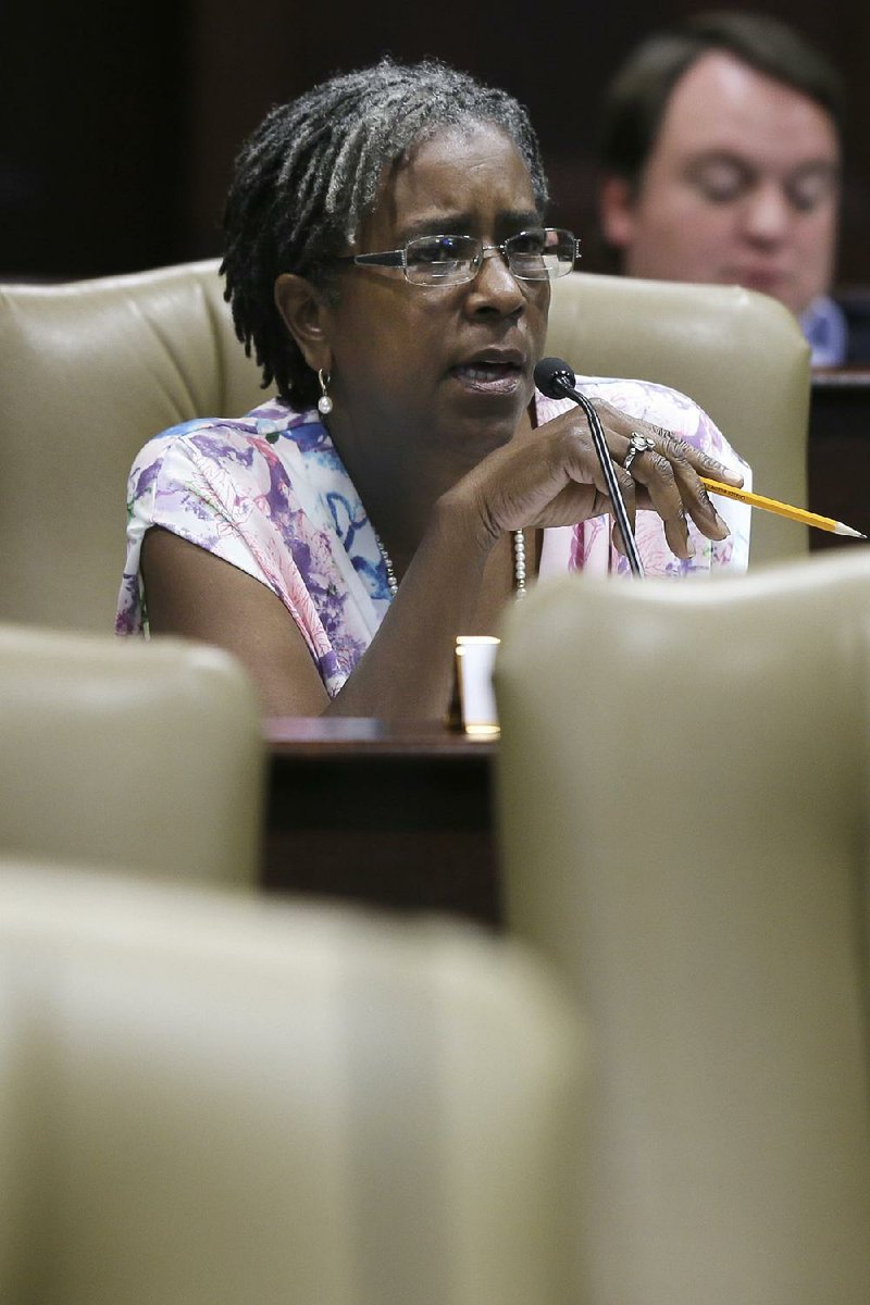 Sen. Stephanie Flowers, D-Pine Bluff, is shown in this 2014 file photo.