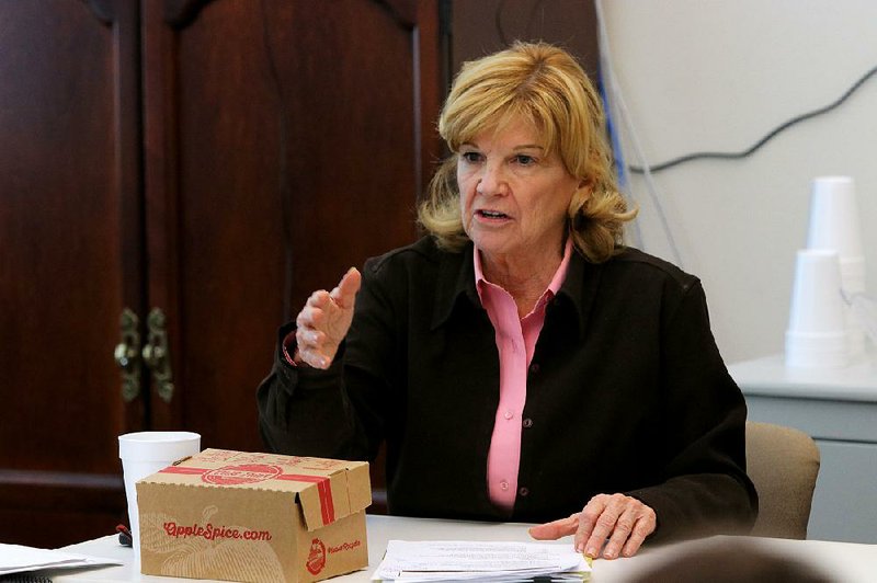 Betty Guhman, who is stepping down as director of the Youth Services Division, is shown in this file photo.