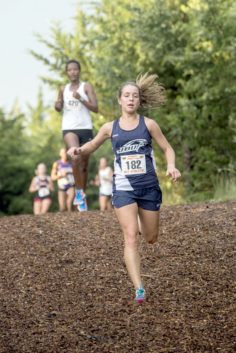 Photo courtesy of JBU Sports Information John Brown University junior Carly Coney is expected to be one of the top runners for the JBU women&#8217;s cross country team in 2017.