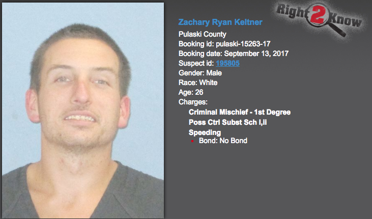 26-year-old Zachary Ryan Keltner