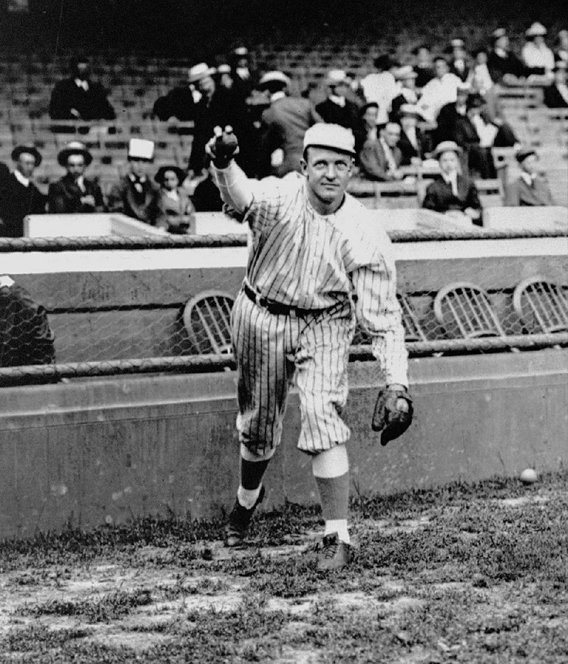 Hall of Fame pitcher Christy Mathewson was part of the 1916 New York Giants team that won 26 consecutive games. 