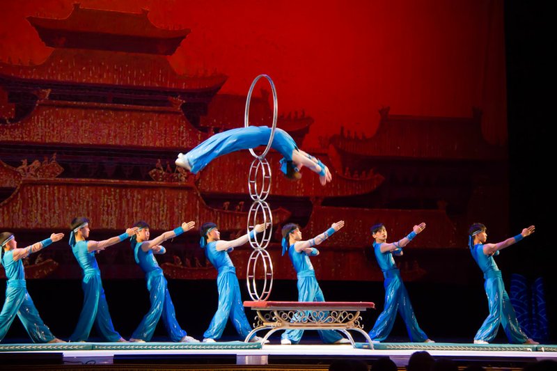 ACROBATS OF CHINA — From Branson, 7 p.m. Sept. 23, ArcBest Corp. Performing Arts Center in Fort Smith. $20-$55. 800-965-9324.