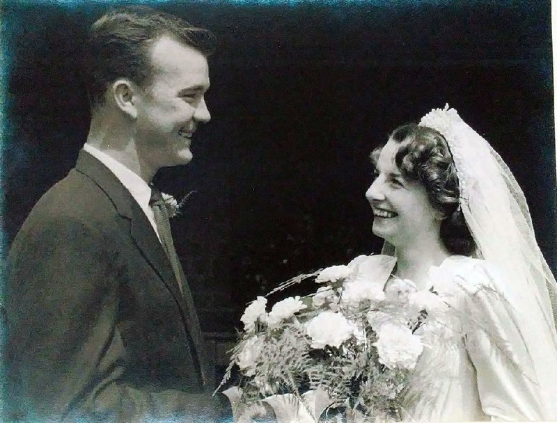 Jim Colvin and Jean Barrie were married June 29, 1957. He asked her to marry him the night he met her in Kettering, England. 