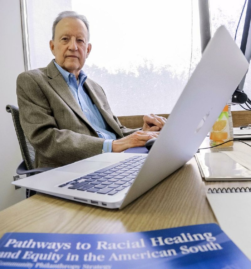Joel Anderson, chancellor emeritus at the University of Arkansas at Little Rock, has returned to campus as a scholar in residence for the UALR Institute on Race and Ethnicity.
 