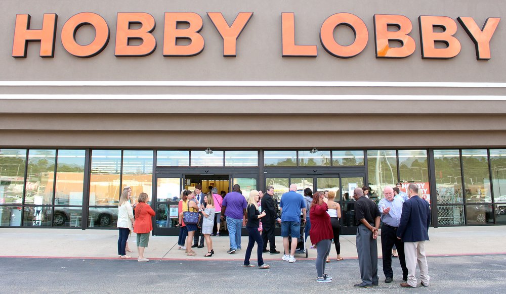 Hobby Lobby grand opening