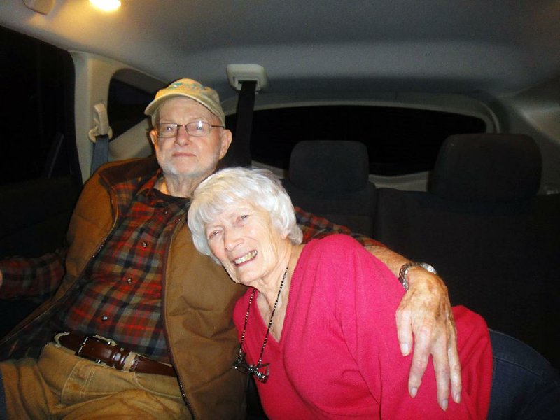 Four years ago, Anne McKinley’s husband of 59 years, Cameron, died. This is one of the last photos of them together, sitting in the back seat of a car on the way to view aspen trees in Colorado. 