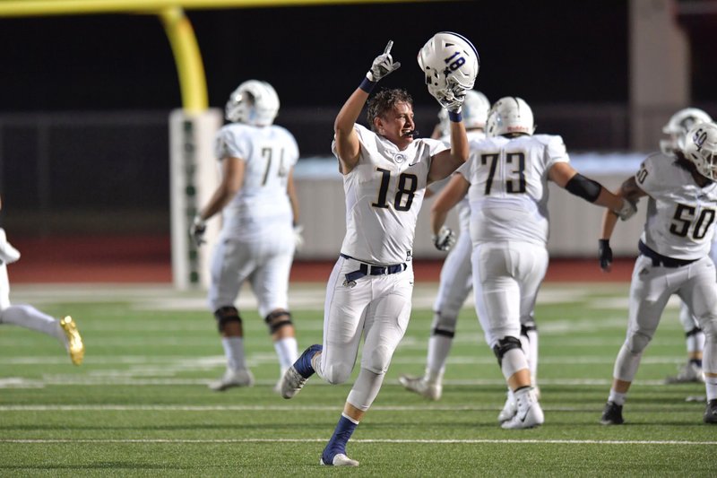 Hunter Swoboda has been a welcome addition to Bentonville West’s football team since his transfer from Pulaski Robinson just before the Wolverines went to a Tulsa team camp in June. Swoboda, however, is having to learn while playing the game after he suffered a broken fibula and tibia during an offseason combine in Benton and was not medically cleared until West’s season opener.