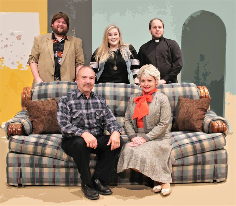 Courtesy Photo Fort Smith Little Theatre calls “Making God Laugh” “a comedy about the usual family drama.”