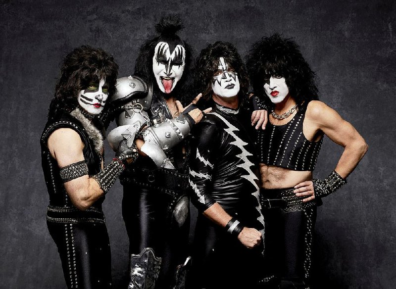 KISS performs Thursday at the Walmart AMP in Rogers.