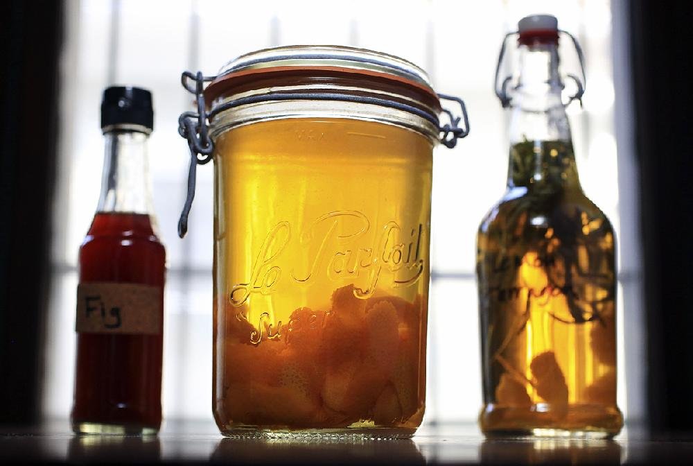 Making vinegar from scratch is fun, and it takes only a starter and a