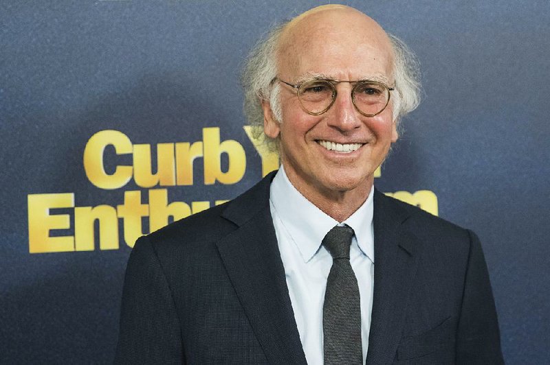 Larry David attends the premiere of HBO's "Curb Your Enthusiasm" at the SVA Theatre on Wednesday, Sept. 27, 2017, in New York. 