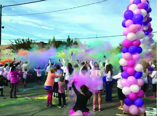 Hundreds run: Large crowds have participated in the #teamcorriecancerfoundation 5/K fun run/walk in El Dorado, held to raise funds to benefit citizens of Union County suffering with cancer. This year’s fifth color run will begin at 8 a.m. Saturday at the intersection of Jefferson and Elm streets in downtown El Dorado.
