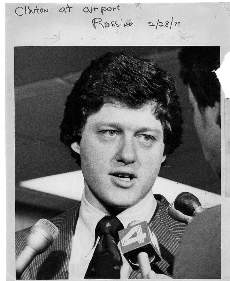Bill Clinton in 1979 Fayetteville-born Otus the Head Cat’s award-winning column of humorous fabrication appears every Saturday.