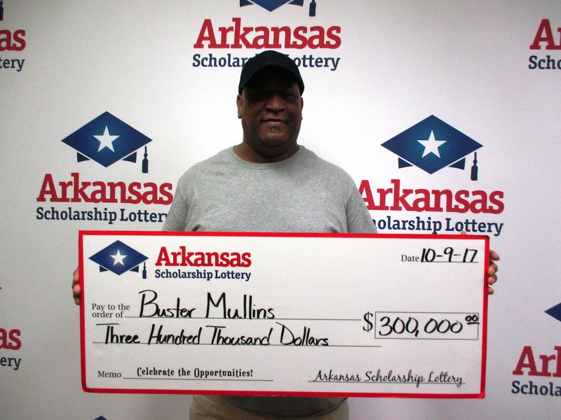 Little Rock man wins $300,000 off scratch-off lottery ticket