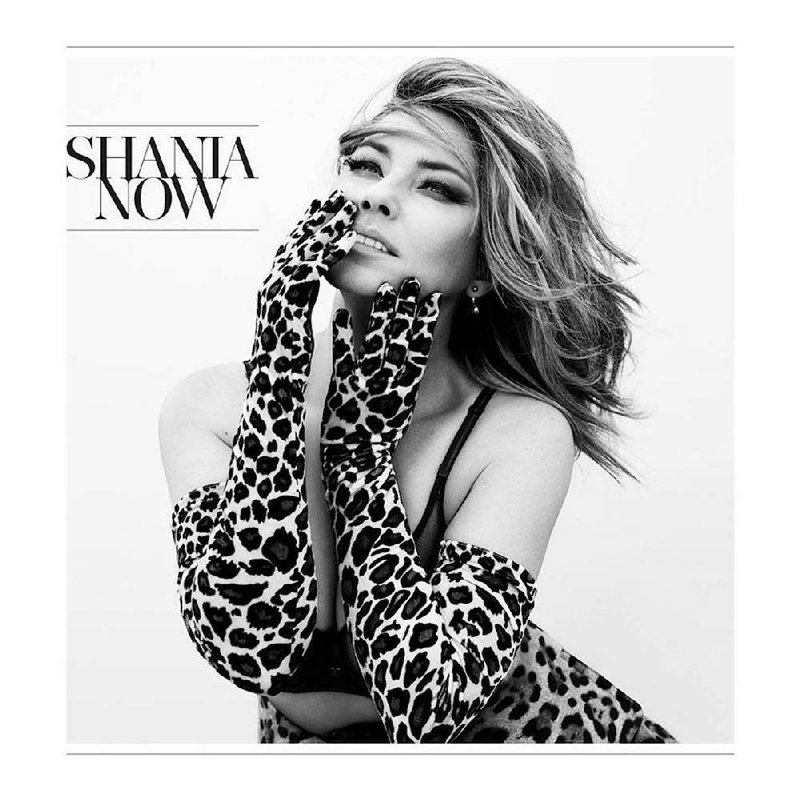 Album cover for Shania Twain's "Shania Now"
