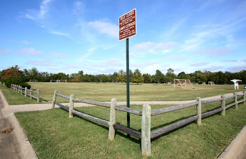 Lewis Soccer Fields in Fayetteville is one of two parcels the University of Arkansas is selling. The lease between the city and the university is set to expire in 2018. University officials hope to eventually sell the 27 acres at Lewis Soccer Fields, appraised at $4.1 million. Youth soccer programs there will move to Kessler Mountain Regional Park.