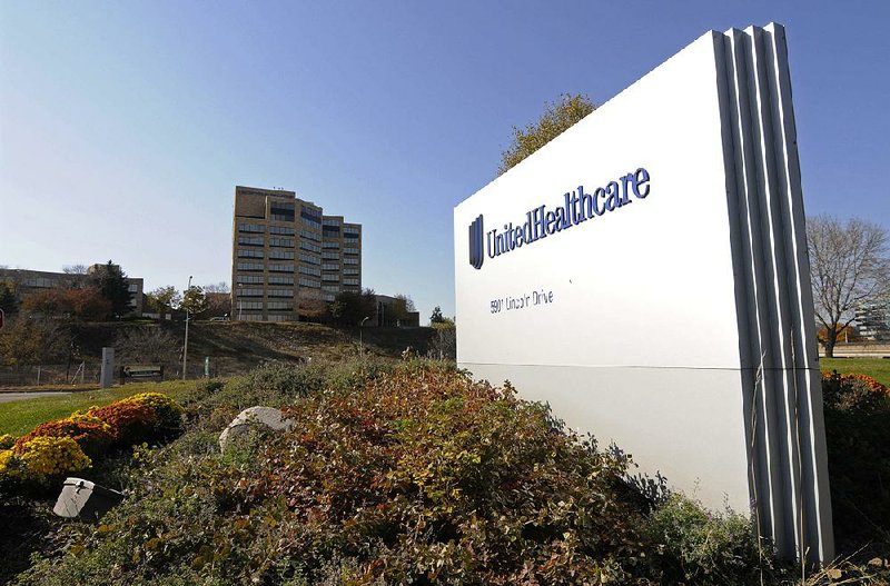 A portion of UnitedHealth Group Inc.’s campus in Minnetonka, Minn., is visible in this file photo. UnitedHealth, the nation’s largest health insurer, reported a third-quarter profit of nearly $2.49 billion. 