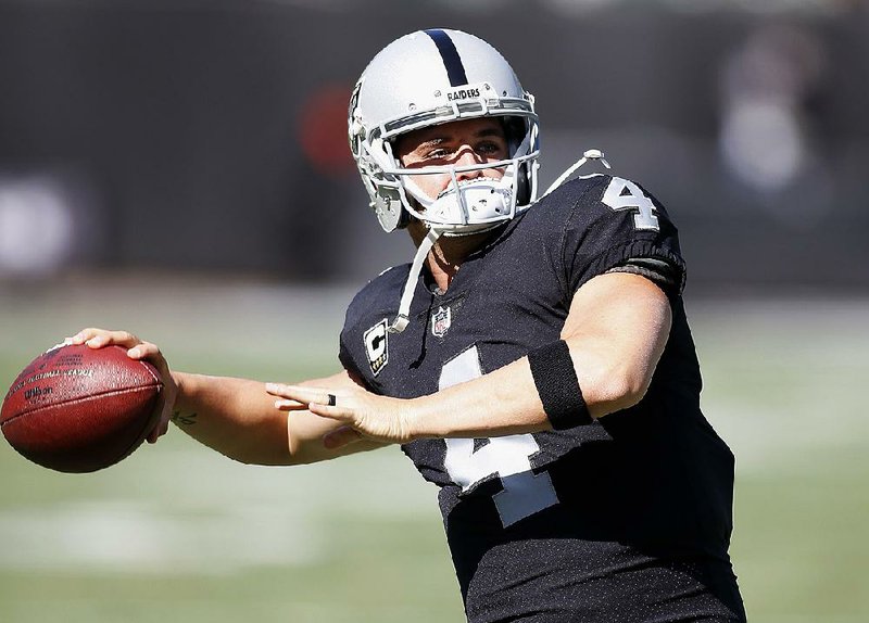Derek Carr and the Raiders are looking to snap a four-game losing streak when they take on the Chiefs at home tonight. 