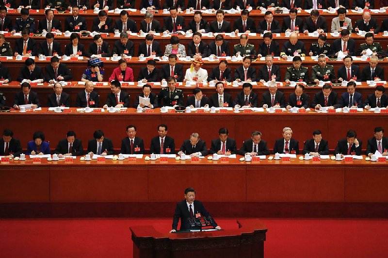Chinese President Xi Jinping, speaking Wednesday at the start of a party congress in Beijing, hailed the beginning of a “new era” dedicated to shaping China into a “great modern socialist country” by midcentury. 