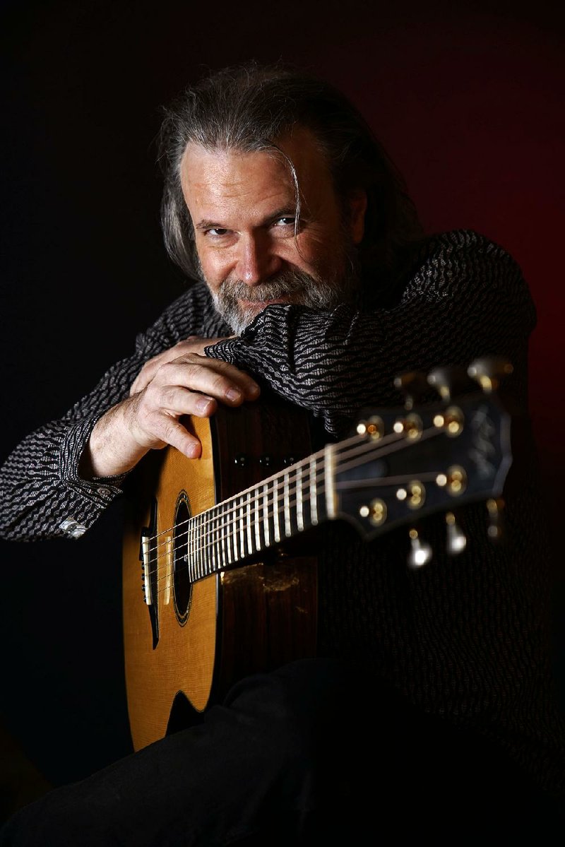 Guitarist Beppe Gambetta performs today at The Joint, 301 Main St., in North Little Rock’s Argenta Arts District. 
