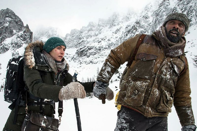 Kate Winslet and Idris Elba star in 20th Century Fox’s The Mountain Between Us. The film came in fifth at the box office and made about $5.7 million in its second week.