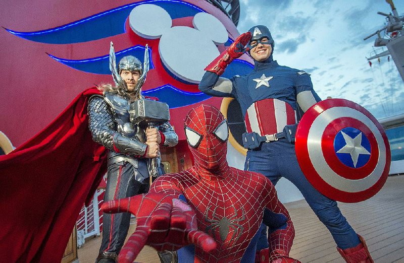 Disney Cruise Line offers Marvel Day at Sea, a superheroes and super villains event, during seven sailings that depart from New York.
