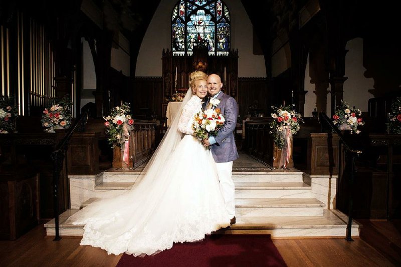 Gabe Mayhan and Kathryn Tucker were married on July 5, 2014. Gabe orchestrated a meeting between Kathryn and a mutual friend downtown so he could propose to her on the roof of the building where they first met. “We had talked about it and obviously felt strongly about each other but in that moment it was a total surprise,” says Kathryn of the proposal. “It was incredibly romantic.” 
