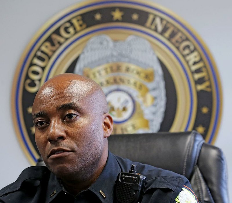 Lt. Michael Ford, a  third-generation Little Rock police officer, is the department’s new public information officer.