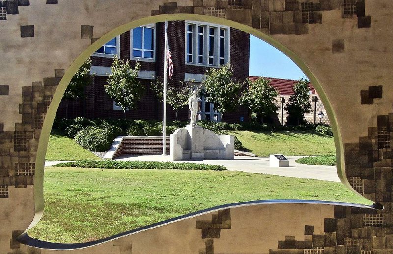 Wall of Honor at Alumni Plaza