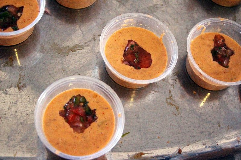 Samples of cheese dips from the hot and spicy to the smooth and subtle will be served for scooping and dipping at the World Cheese Dip Championship benefiting Harmony Health Clinic. 