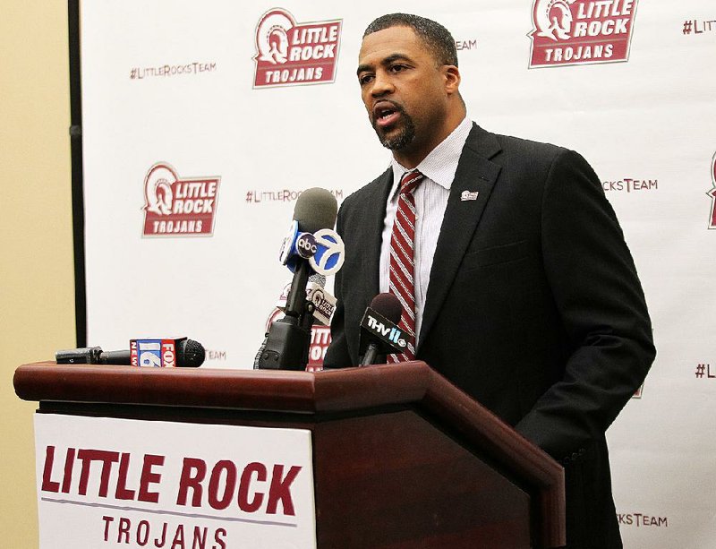 UALR men’s basketball Coach Wes Flanigan said the Trojans have worked hard in the offseason after going 15-17 last season. “We let some things slip that are a part of the process of winning games,” he said. 