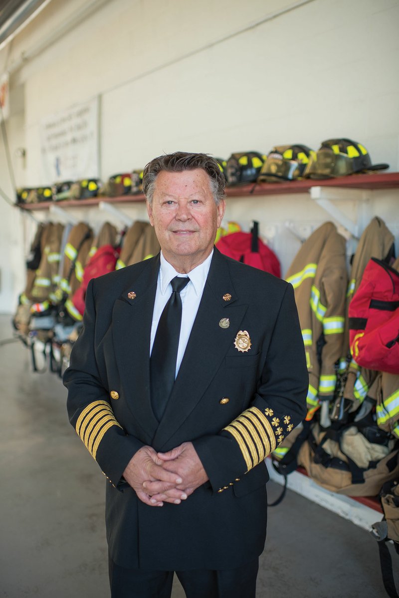 Fire chief Bill Baldridge retired Oct. 1 after 43 years of service, including 22 at the Searcy Fire Department. Baldridge said he will miss spending time with his co-workers and listening to their stories.