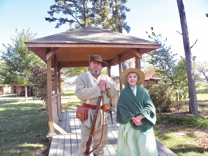 Pioneer Village will host its 10th annual Fall Fest from 10 a.m. to 4 p.m. Saturday and from noon to 4 p.m. Nov. 5. Among volunteers planning to participate are Tom Bird, a Civil War re-enactor, and Carolyn Kenney, who is in charge of coordinating musical groups that will provide live entertainment at the weekend event