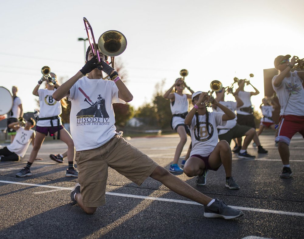 Northwest Arkansas high school bands flock to Little Rock for second