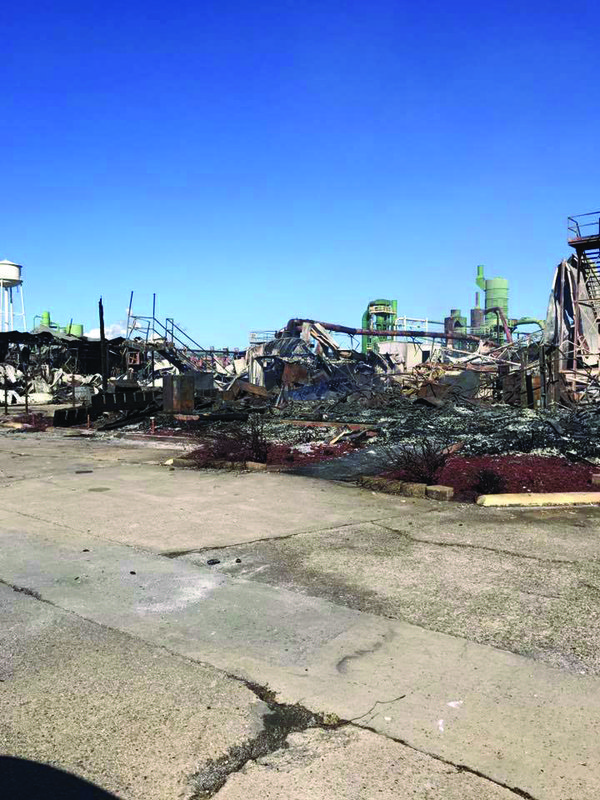 Closed plywood mill burns down in Crossett El Dorado News