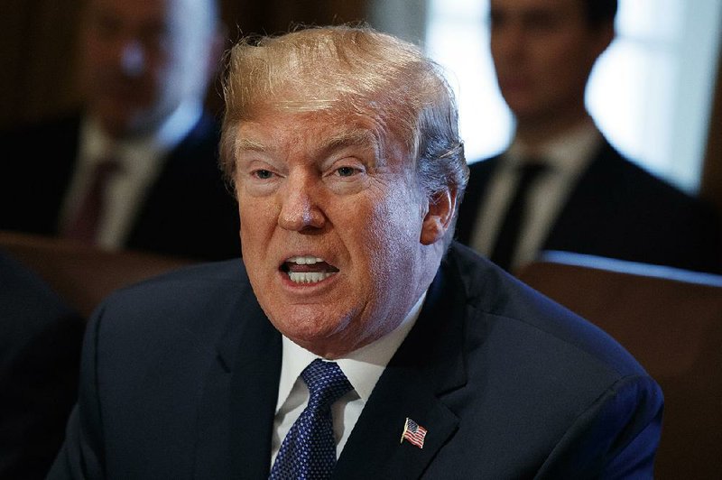 During a Cabinet meeting Wednesday, President Donald Trump denounced the U.S. criminal justice system as “a joke” and “a laughingstock” and called the diversity visa program “a Chuck Schumer beauty,” in reference to Senate Minority Leader Chuck Schumer.  
