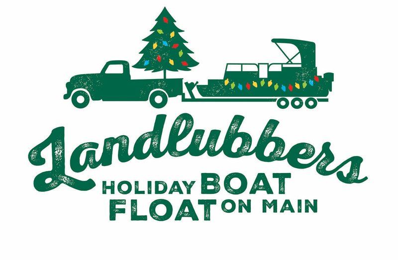 Landlubbers Holiday Boat Float on Main logo
