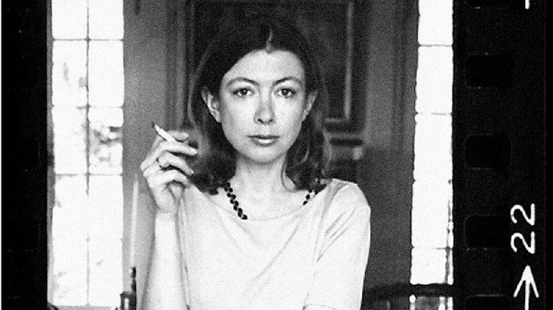 Author Joan Didion, pictured at home in Hollywood in the 1960s, is the subject of a loving documentary by her nephew, the actor Griffin Dunne.