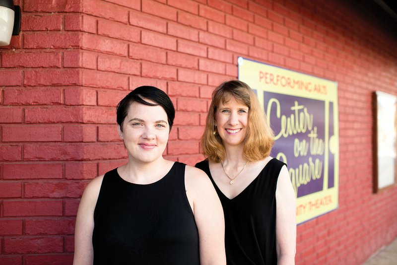 Administrative director Rose Breckenridge, left, and Wendy Neill, creative director, both began their new positions Oct. 4 at Center on the Square. 