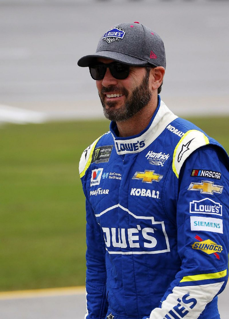 Jimmie Johnson needs a victory in one of the next two races or to finish in the top four in points to be able to win his eighth NASCAR Monster Energy Cup championship.  
