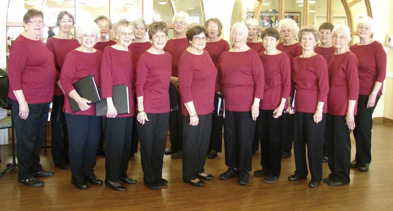 The Bella Vista Women's Chorus will host a Veteran's Day Musical Salute! at 3 p.m. Nov. 11 at the Bella Vista Community Church. This concert is a fundraiser for the National Cemetery in Fayetteville and the Veterans Wall of Honor in Bella Vista. The Women's Chorus will be joined by the Bella Vista Men's Chorus, Perfect Harmony and the Bentonville High School Chamber Choir. Over 100 voices will join together to honor veterans in song. Admission is a free-will offering. All proceeds will go directly to the Wall of Honor and the National Cemetery Improvement Group.