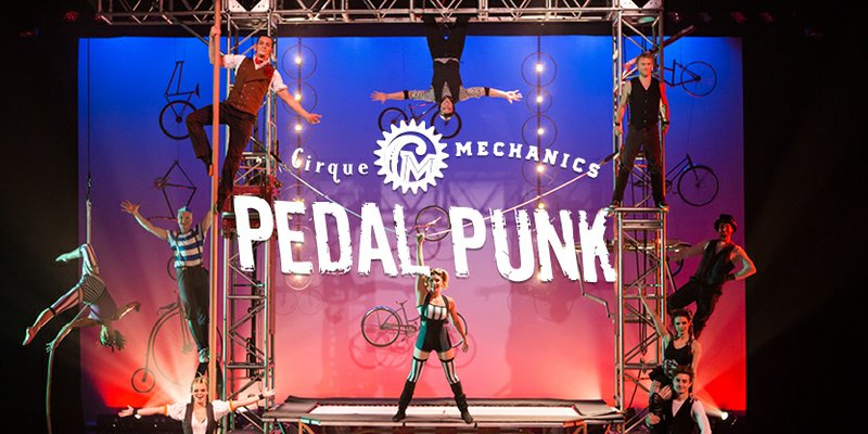 Courtesy Photo "With its top-notch acts and amazing aesthetics, 'Pedal Punk' offers a spectacular ride for hipsters and pipsqueaks alike," said Time Out New York of the Cirque Mechanics' production.