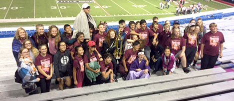 Submitted Photo The Gentry High School marching band is pictured with the trophy it won in the 2017 Arkansas State Marching Championship held at War Memorial Stadium in Little Rock on Oct. 30.