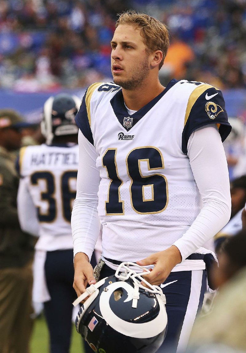 Quarterback Jared Goff’s maturity is a primary reason why the Los Angeles Rams are 6-2 and have a legitimate chance at a playoff berth for the first time since 2004. 